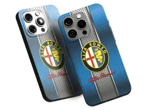 Alfa Romeo Protector Smartphone Look Estándar Y Minimalista